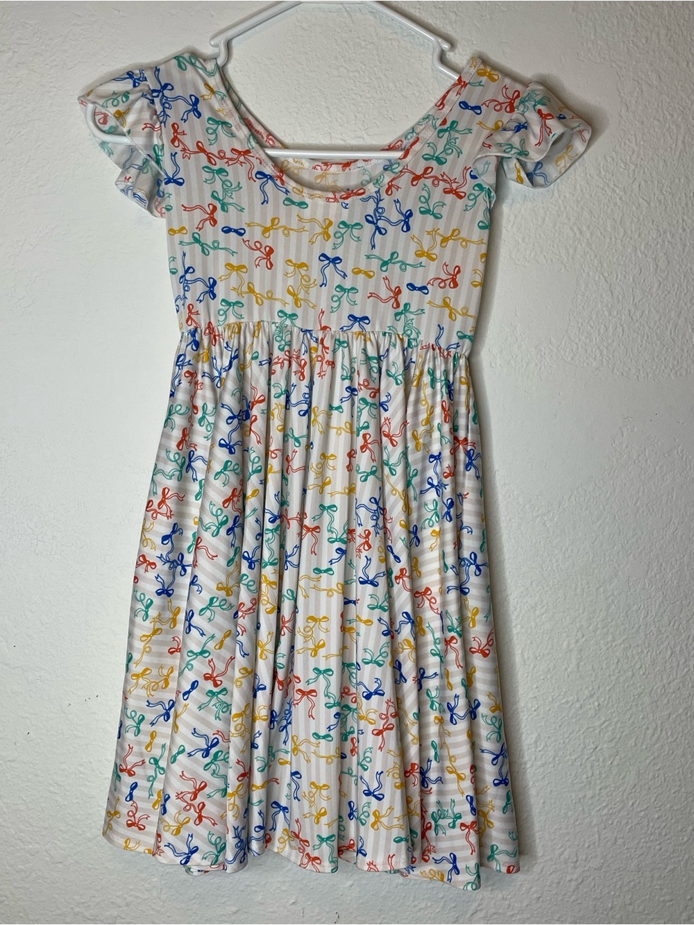 Dot Dot Smile Bow-Print Dress